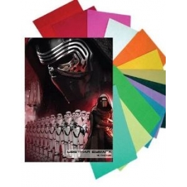 Бумага цветная "Star Wars" 16 листов, 8 цветов