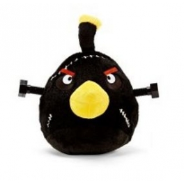 Мягкая игрушка "Angry Birds" - Чёрная птица "Frankenbird Halloween" 12,5 см