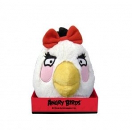 Мягкая игрушка "Angry Birds" - Белая Птица-девочка " White bird girl" 20 см