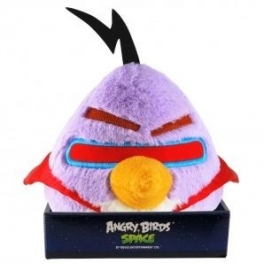 Мягкая игрушка "Angry Birds" - Фиолетовая птица Space Lazer Purple Bird 20см
