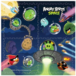 Коврик-пазл "Angry Birds Space"