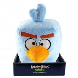 Мягкая игрушка "Angry Birds" - Синяя птица "Space Ice Bomb Blue" 20 см