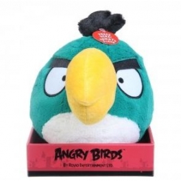 Мягкая игрушка "Angry Birds" - Зелёная птица Toucan 20 см