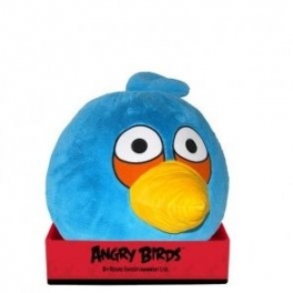 Мягкая игрушка "Angry Birds" - Синяя птица "Blue Bird" 20 см.