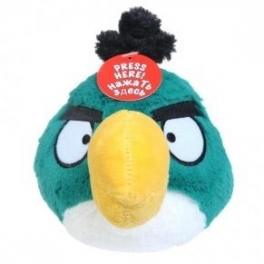 Мягкая игрушка "Angry Birds" - Зелёная Птица Toucan 12,5 см