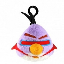 Плюшевая игрушка-подвеска "Angry Birds"- Laser Purple Bird Space