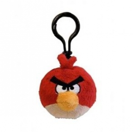 Плюшевая игрушка-подвеска "Angry Birds" - Красная птица Red Bird