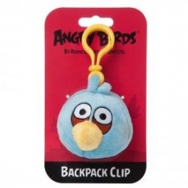 Плюшевая игрушка-подвеска "Angry birds" - Синяя птица "Blue Bird"