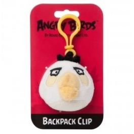 Плюшевая игрушка-подвеска "Angry Birds" - Белая птица "White Bird"