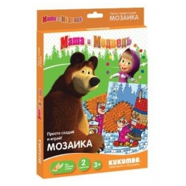 Kukumba Мозаика "Маша и Медведь" - 003