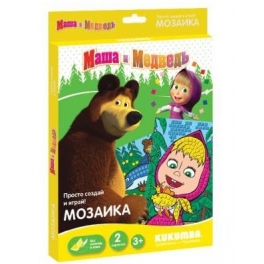 Kukumba Мозаика "Маша и Медведь" - 004