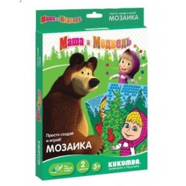 Kukumba Мозаика "Маша и Медведь" - 002
