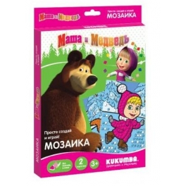 Kukumba Мозаика "Маша и Медведь" - 001