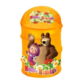 Корзина для игрушек "Маша и Медведь" - 43*60 см