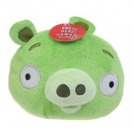 Мягкая игрушка "Angry Birds" - Зелёная Свинка Green Pig 40 см