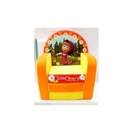 Кресло-игрушка "Маша и Медведь" - 1802/ЖЛ/53 раскладывающееся