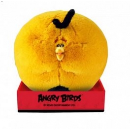 Мягкая игрушка "Angry Birds" - Оранжевая Птица Inflated Orange Bird 20см