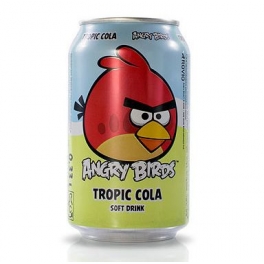 Напиток газированный "Angry Birds" - безалкогольный "Тропические фрукты"