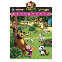 Обучающий электронный плакат "Маша и Медведь" - "В мире животных"