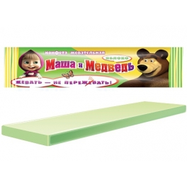 Жевательная конфета "Маша и Медведь" - Яблоко