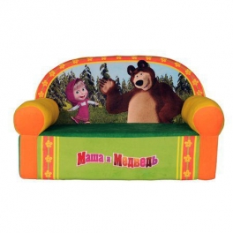 Игрушка-диван "Маша и Медведь" - "В лесу"