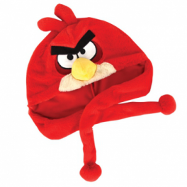 Шапка - маска "Angry Birds" - Красная птица