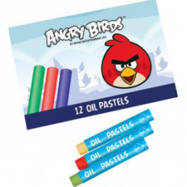 Мелки пастельные "Angry Birds" - На масляной основе
