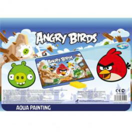 Волшебный коврик "Angry Birds" - для раскрашивания водой