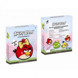 Набор для творчества "Angry Birds" - Магниты из гипса 84427