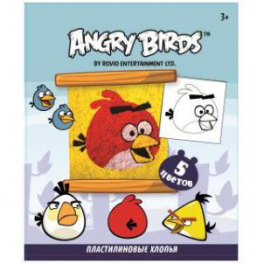 Набор для творчества "Angry Birds" - Пластилиновые хлопья