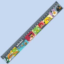 Линейка "Angry Birds" - 30 см