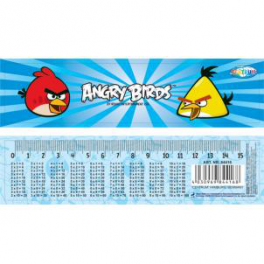 Линейка 3D "Angry Birds" - 15 см