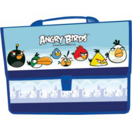 Папка-портфель "Angry Birds" - 2 отделения