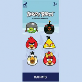 Магниты "Angry Birds" - 6 штук