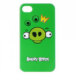 Чехол "Angry Birds" - Green Pig для iPhone 4 & 4S