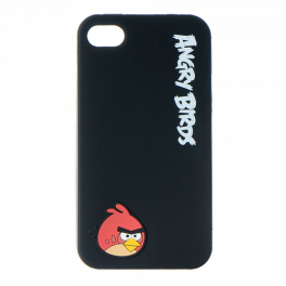 Чехол "Angry Birds" - Rubber Drop Premium для iPhone 4 & 4S