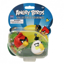 Набор фигурок "Angry Birds" - Blue & Black Birds