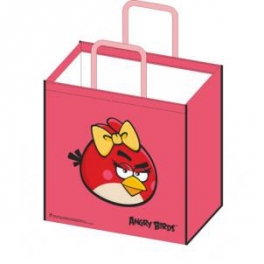 Пакет-сумка "Angry Birds" - красный