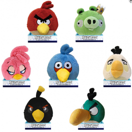 Мягкая игрушка "Angry Birds" -  20 см -со звуком - в ассортименте 90799I