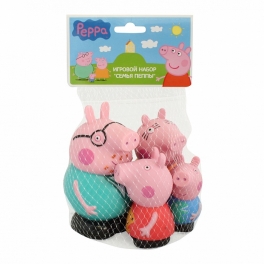 Игровой набор "Свинка Пеппа" - "Семья Пеппы" 4 фигурки 