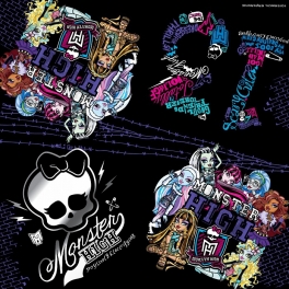 Салфетки " Monster High" – "Граффити" Набор из 20  штук, 33х33 см
