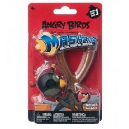 Игровой набор "Angry Birds" с рогаткой с чёрной птицей 