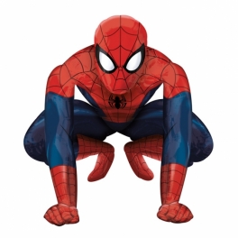 Шар фольгированный ходячая фигура "Человек-паук" 91х91 см