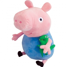 Мягкая игрушка «Свинка Пеппа» - "Джордж с динозавром" 40 см