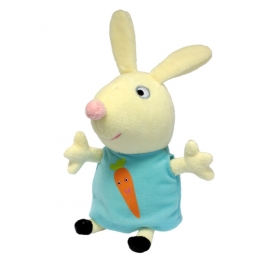 Мягкая игрушка «Свинка Пеппа» - "Ребекка с морковкой" 20 см