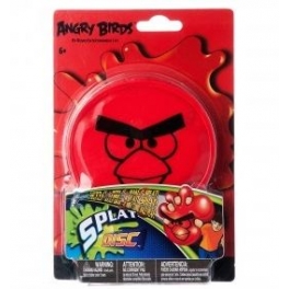 Мячик-лизун "Angry Birds" - красный