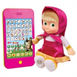 Кукла "Маша и Медведь" - "Маша с планшетом"