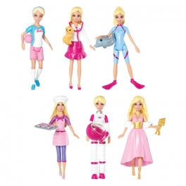 Мини-кукла "Barbie" - "Профессия" в ассортименте