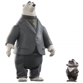 Набор из 2 фигурок "Зверополис" - "Мистер Биг и медведь-телохранитель"