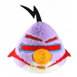 Мягкая игрушка "Angry Birds" Фиолетовая птица Space Lazer Purple Bird 12,5 см